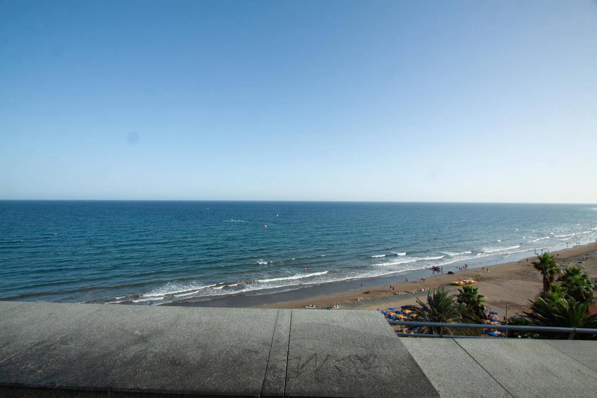Apartamento Con Terraza Y Piscina En Playa Del Ing ปลายา เดล อิงเกลส ภายนอก รูปภาพ