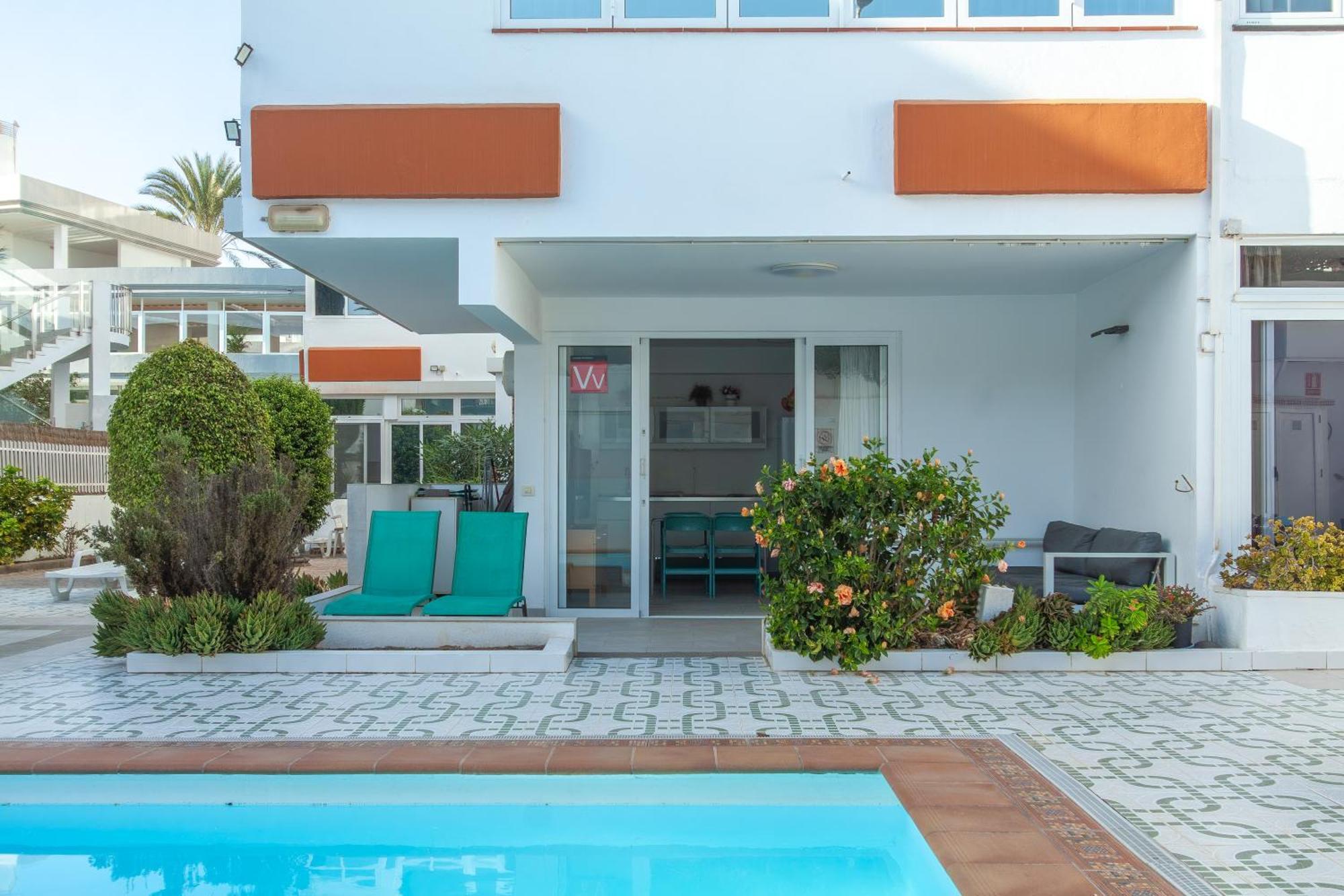 Apartamento Con Terraza Y Piscina En Playa Del Ing ปลายา เดล อิงเกลส ภายนอก รูปภาพ