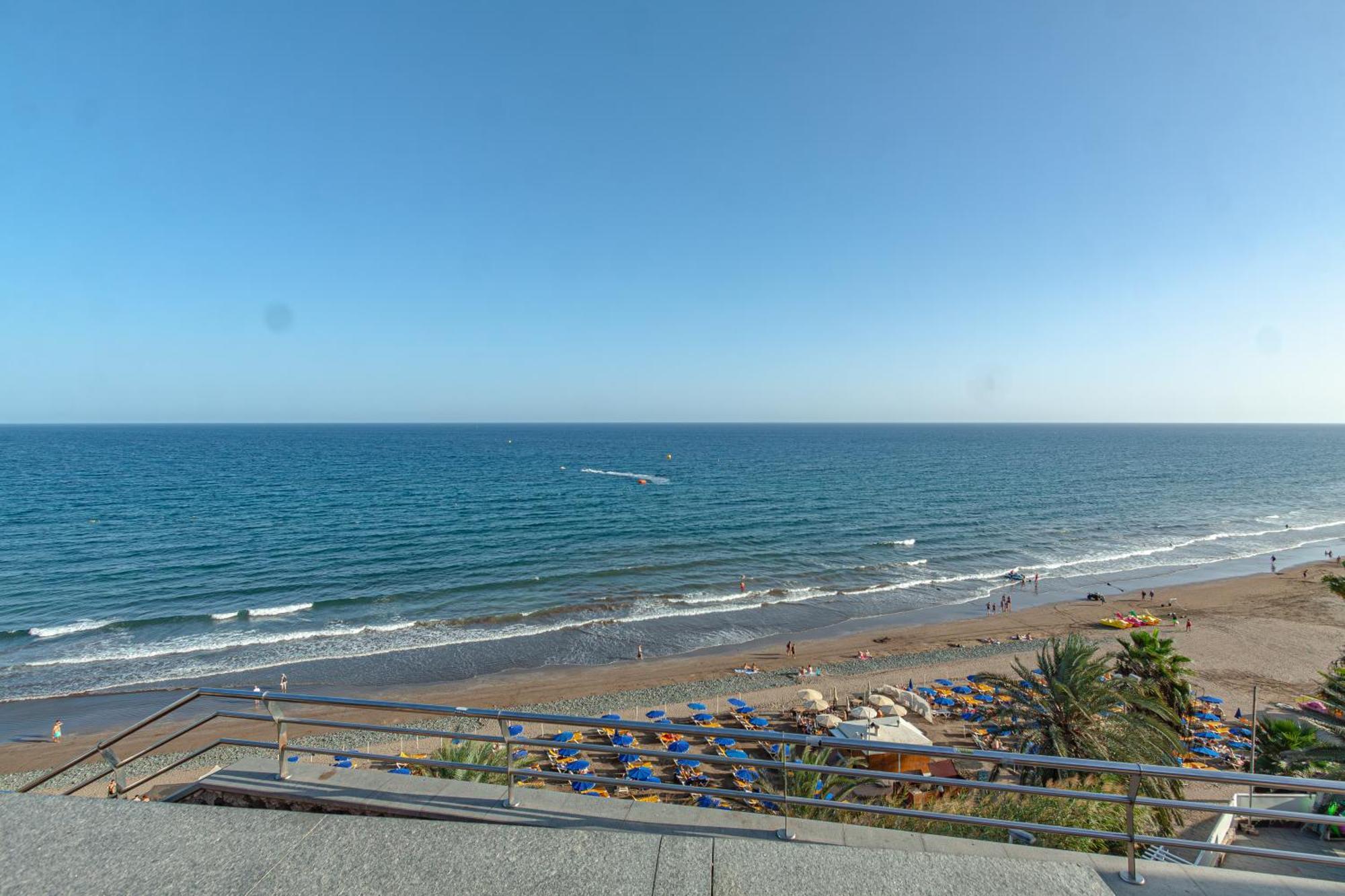 Apartamento Con Terraza Y Piscina En Playa Del Ing ปลายา เดล อิงเกลส ภายนอก รูปภาพ